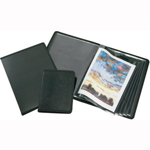 Alvin Bound Art Presentation Book, 48-8x10in Photo, Blk: Picture 1 regular