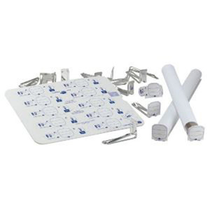 Alvin 50 Clipper Tags and 50 Metal Clips, 2 inch Size: Picture 1 regular