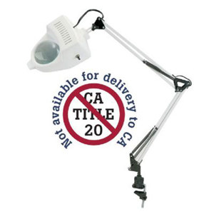 Alvin ML100 Swing Arm Magnifying Lamp Color: White.: Picture 1 regular