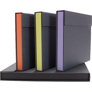 Archival Methods Accent 9x12x1in Portfolio,Gy/Bl Tray: Picture 1 regular