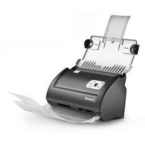  Ambir ImageScan Pro 820i Sheetfed Scanner with ScanLink Pro, 8ppm Color/25ppm B/W, 600dpi, 50 Sheets ADF Capacity, USB 2.0 