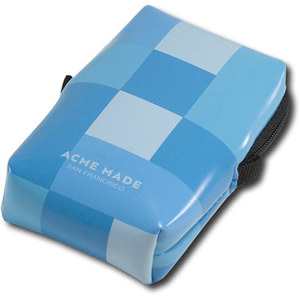 Image :  Acme Made Smart Little Pouch (Blue Gingham) Camera Pouch 