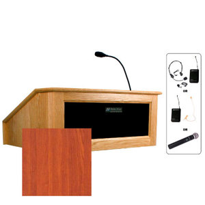 AmpliVox SW3025 Wireless Victoria Tabletop Lectern SW3025-CH-HS