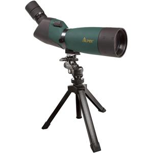  Alpen 20-60x80 45 Angle Eyepiece Waterproof Porro-Prism Spotting Scope, Multi Coated, with Tripod and Carrying Case 