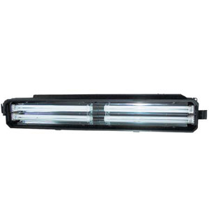  Arri Studio Cool 2+2, Four Tube Fluorescent Light Unit, Phase Dimming, Stand Model, 220 Watt, 120 Volts AC. 