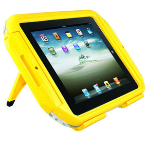 Aryca Rock Waterproof Case for Apple iPad 1, iPad 2, iPad 3 & iPad 4, Yellow: Picture 1 regular