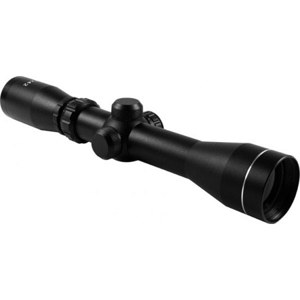  AIM Sports 2-7x42 Scout Riflescope, Matte Black Finish with Dual-Illuminated Rangefinder Reticle, 30mm Tube, 10.5" Eye Relief 