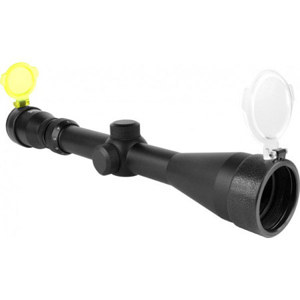  AIM Sports 3-9x40 Tactical Riflescope, Matte Black Finish with P4 Sniper Reticle, 1" Tube Diameter 
