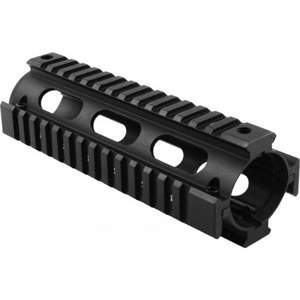  AIM Sports Stanag 4694 Carbine Length Quad Rail with Covers 