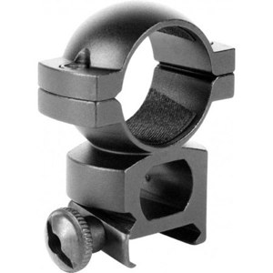  AIM Sports 1" Scope Rings with Weaver Base, Medium Profile 