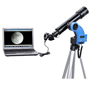  iOptron Astroboy 70e 70mm Computerized Refractor Telescope with Electronic Eyepiece 