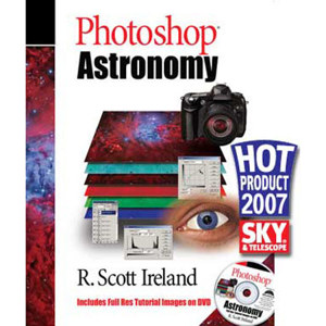  Books "Photoshop Astronomy", Softcover Book with DVD, by Ireland 