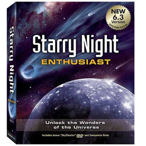 Starry Night Enthusiast Astronomy Software Version 6.3 
