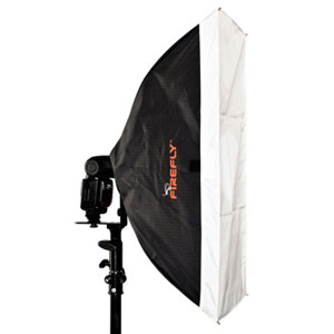  Aurora Light Bank FBS2560  Beauty Box 10x24" Stripbox for Shoe Mounted Flash 