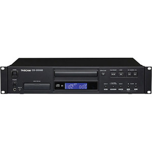 Tascam CD-200iB Rackmount CD Player with iPod Dock: Picture 1 regular
