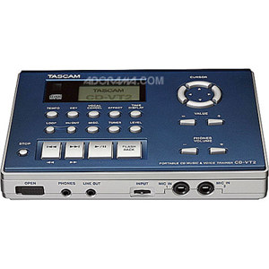 Tascam Music and Voice Trainer and Portable CD Player CD-VT2