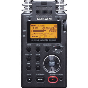 Tascam DR-100 Portable 2-Channel Linear PCM Recorder DR100MKII
