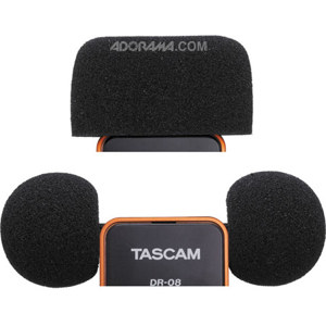Tascam 3 Foam Windscreens for DR-08 Digital Recorder: Picture 1 regular