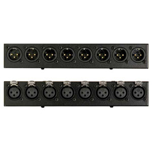 Aviom Eight-Channel Analog Audio Module for PB28, 8 x XLRM to 8 x XLRF: Picture 1 regular