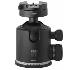  Arca Swiss Monoball Classic Z2+ Double Panorama Ball Head, 132lbs (59.87kg) Load Capacity 