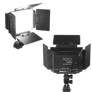  Alzo Digital 770L On-Camera LED Video Light Kit with Built in Li-ion Battery 