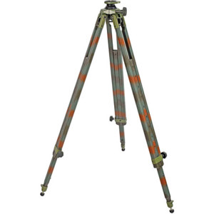  Berlebach 3032 Two-section Wood Tripod Legs with Leveling Ball, Camoflage Finish, Height up tp 56", Supports 26.5 lbs. 