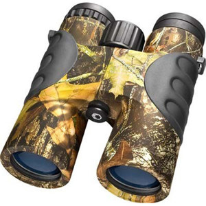  Barska 10x42 Atlantic, Water Proof Roof Prism Binocular with 5.8 Degree Angle of View & Blue Lenses, Mossy Oak Break-Up, U.S.A. 