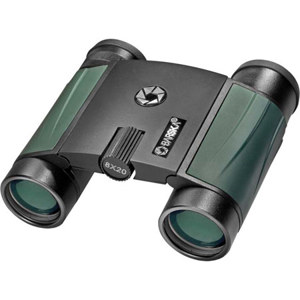  Barska 8x20 Naturescape, Water Proof Roof Prism Binocular with 6.8 Degree Angle of View, Green 