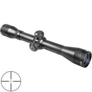  Barska 4 x 32 Huntmaster Series Riflescope, Matte Black Finish with 30/30 Reticle. 