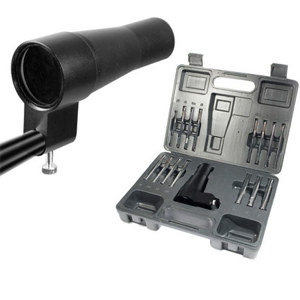  Barska Iron Boresighter Kit, with 15 Piece Arbor Set & Carrying Case 