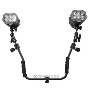 Bonica Dual G8V15 LED Video Light Set with Trays/Arms: Picture 1 regular