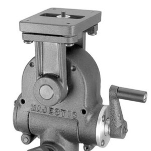  Majestic 1905 1-7/8" Post Mount Gearhead with 3x3 5/8" Camera Platform 