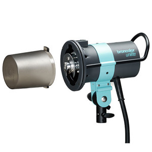  Broncolor Unilite, 3200 w/s Flash Head with Clear UV-Coated Protection Dome 