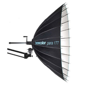  Broncolor Para 133 Reflector Kit, Includes 30" Reflector, Extension Adapter, Tilt Head with Crank, Focusing System, Case 