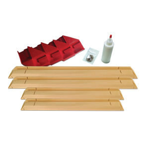  Breathing Color EasyWrappe PRO 1.75" Trial Kit: with four reusable corner clamps, glue, extra pins, and a 12"x16"frame 