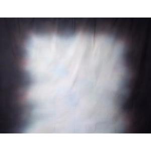  Belle Drape Old Masters Series, 10x24' Painted Muslin Background, Purple / Cream White, Light Blue, Hot Spot 