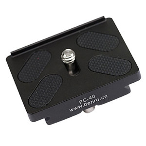  Benro PC-40 Quick Release Plate for Nikon and Canon Cameras 