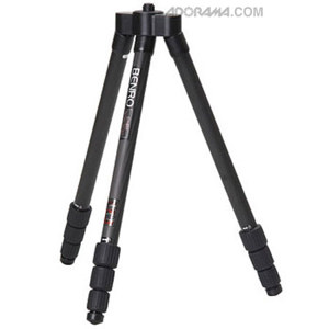  Benro A0180T Travel Flat Tripod, with Aluminum Twist Lock Legs, Supports 13 lbs., Max. Height 49" 