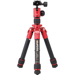  MeFOTO DayTrip Tripod Kit, Red 