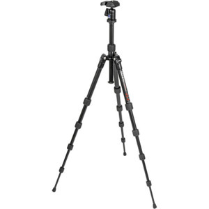  Benro A0690TBH00 Travel Angel Aluminum Tripod with Ballhead and Case, Maximum Height 55.9", Supports 5.5 lbs 