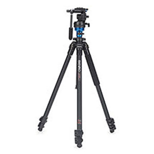  Benro A1573FS2 Video Head and AL Flip Lock Legs, 5.5lbs Max Load Capacity 