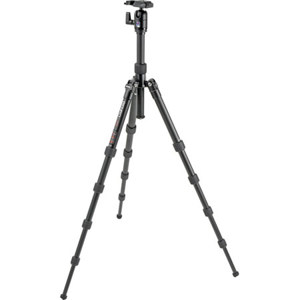  Benro A2690TBH1 Travel Angel Aluminum Tripod with BH1 Single Action Ballhead and Case, Maximum Height 62", Supports 13.2 lbs 