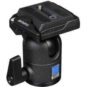  Benro BH2 Single Action Quick Release Ballhead, 17.6lbs Maximum Load 