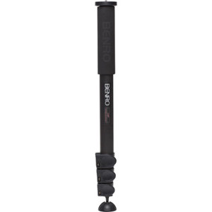  Benro C48F Classic Monopod with Carbon Fiber Flip Lock Leg, 4 Sections, 44.0 Lbs Maximum Load 