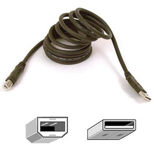 Belkin Retractable Hi-Speed USB 2.0 Cable F3U138V03RTC