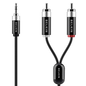 Belkin AV20605TT07-P 7' I-Phone - I-Pod Stereo Cable: Picture 1 regular