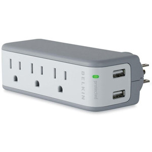 Belkin BZ103050-TVL 5-Outlets Mini Surge Suppressors: Picture 1 regular