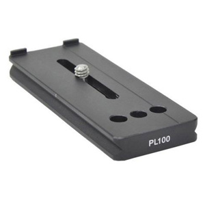  Benro PL-100 Quick Release Plate for Arca-Swiss Type Quick Release Clamps, 37x100mm 