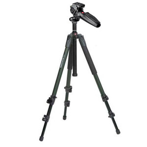 Manfrotto 055XV Green Aluminum Tripod with 327RC2: Picture 1 regular