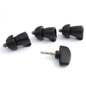  Manfrotto Retractable Spiked Feet Adapter Set (3) - for 190 and 3001 Series Tripods 